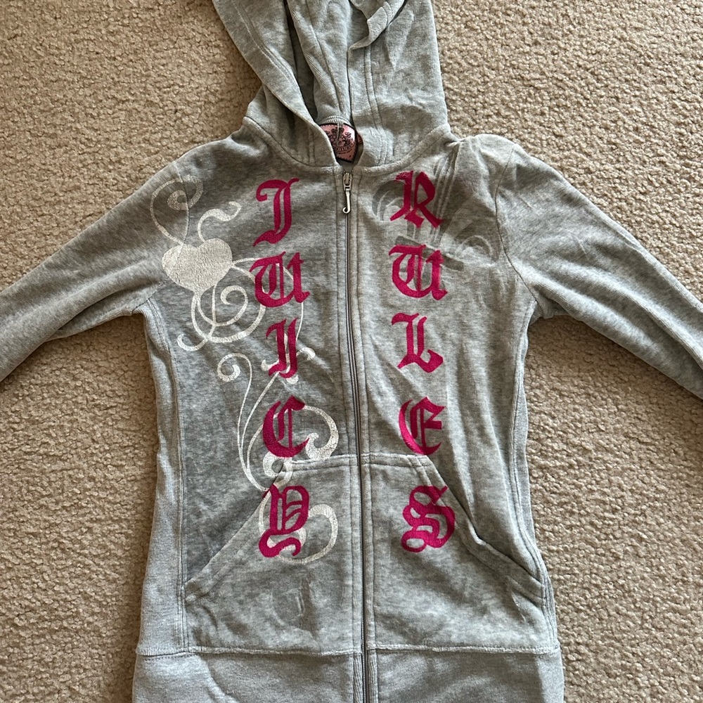 Juicy Couture Gray hoodie